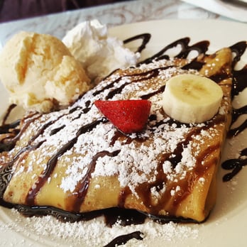 Crepe: It can also be centered!