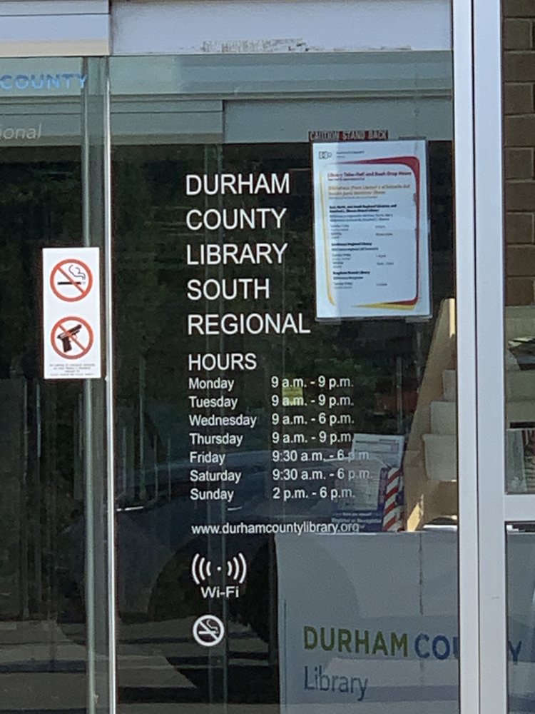 Durham County Public Library -  South Regional