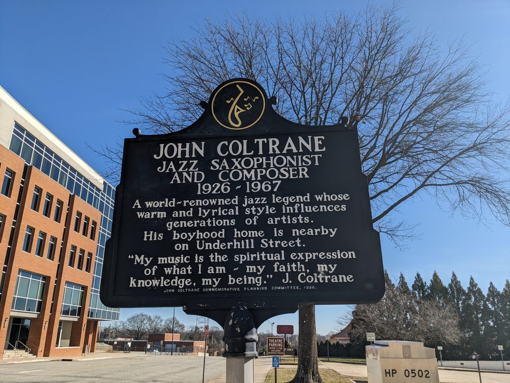 John Coltrane Statue