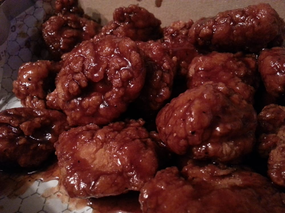 honey bbq boneless wings