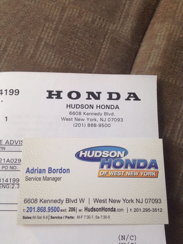 Photos For Hudson Honda In West New York Yelp