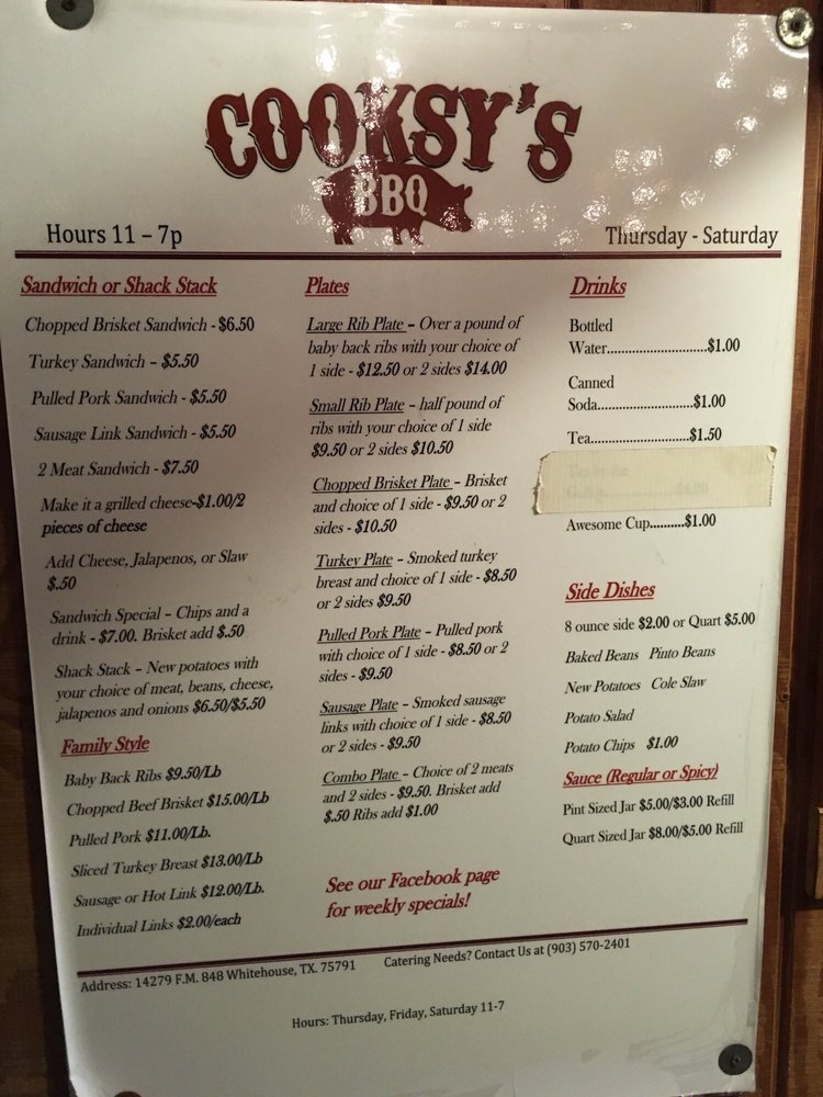 Cooksy's BBQ