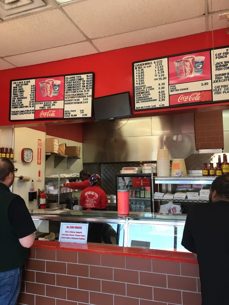Joe’s Barbeque & Fish Seafood 79 Clock Tower Plz, Elgin, IL
