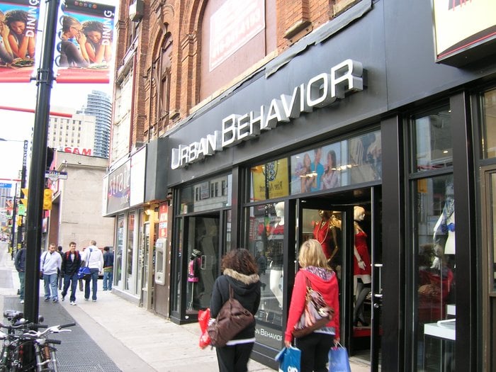 Urban Behavior Women's Clothing 220 Yonge St, Downtown Core