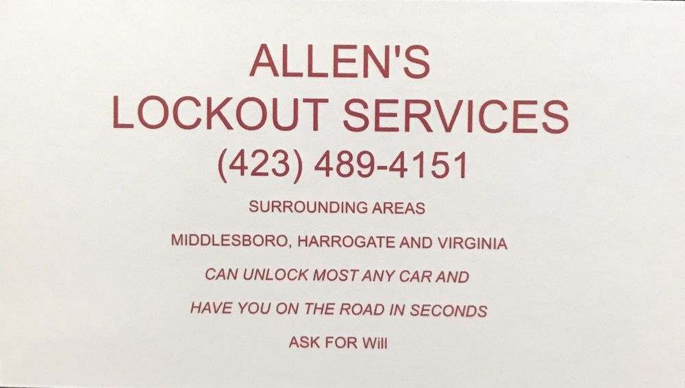 Allen’s Lockout Services