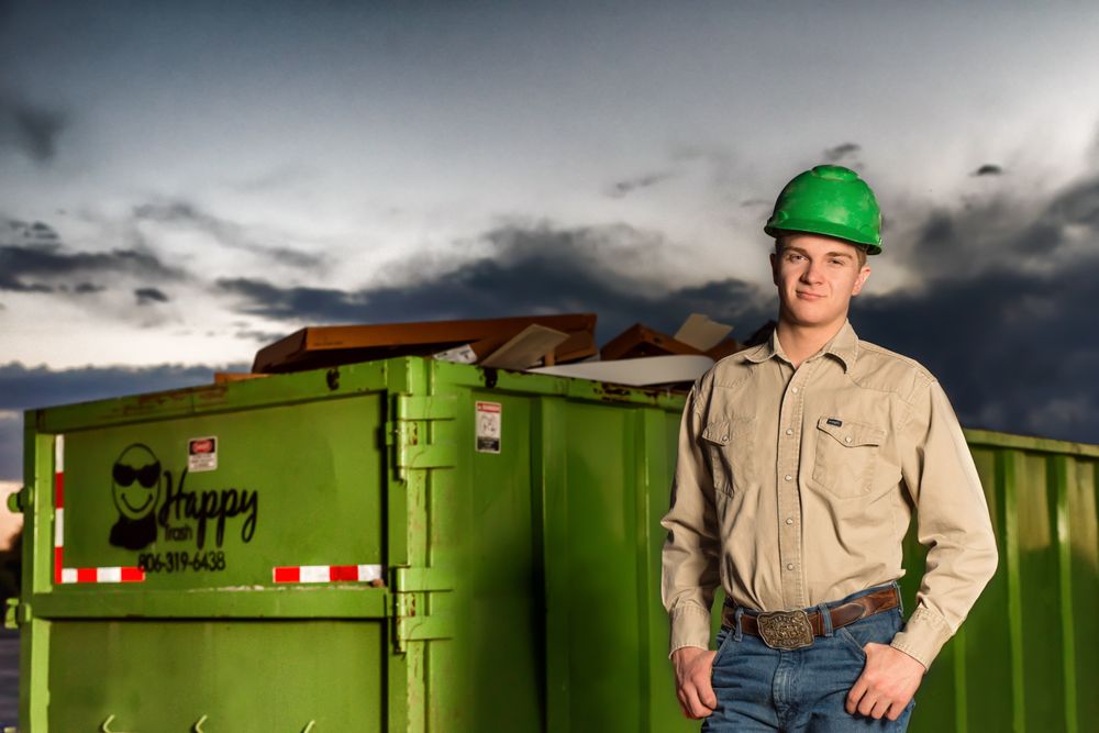 Happy Trash Roll Off Containers