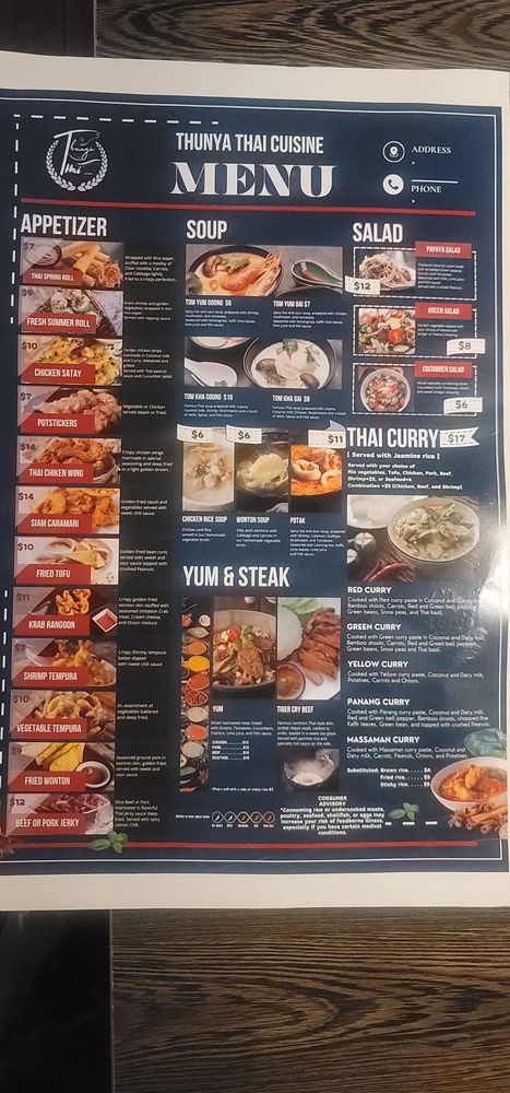 Thunya Thai Cuisine