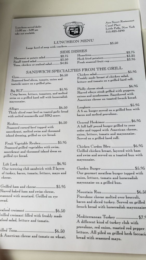 Ann St Restaurant & Deli
