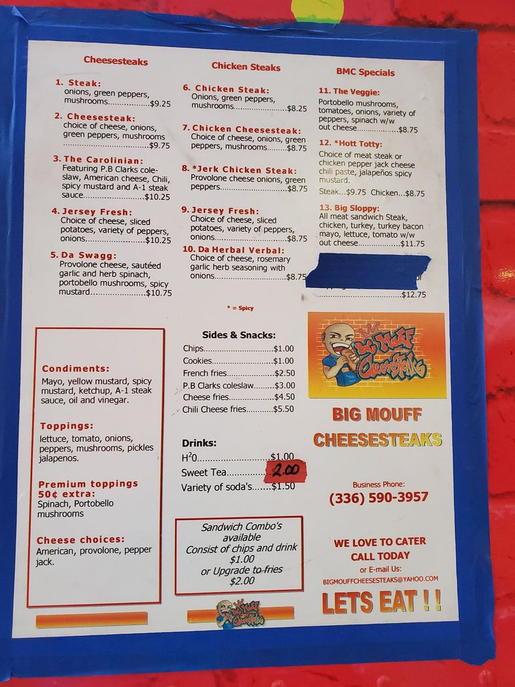 Big Mouff Cheesesteaks