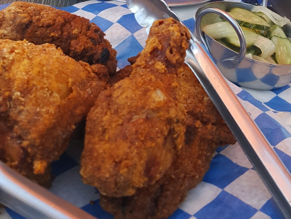 Gluten free fried chicken is the best in Denver, maybe on the planet