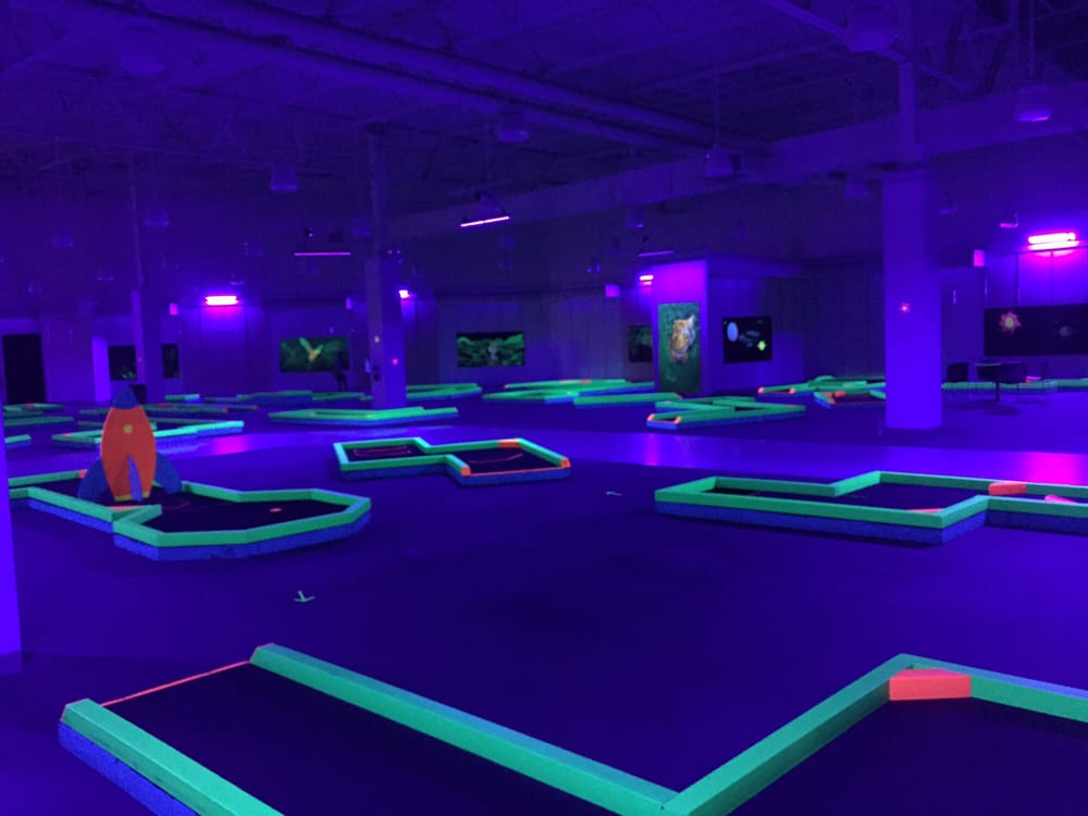 Lunar Mini Golf Mini Golf 3000 Grapevine Mills Blvd, Grapevine, TX