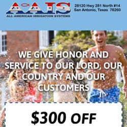All American Irrigation Systems 20540 Hwy 46 W Photo Of All American Irrigation Systems Spring Branch Tx United States Wondering