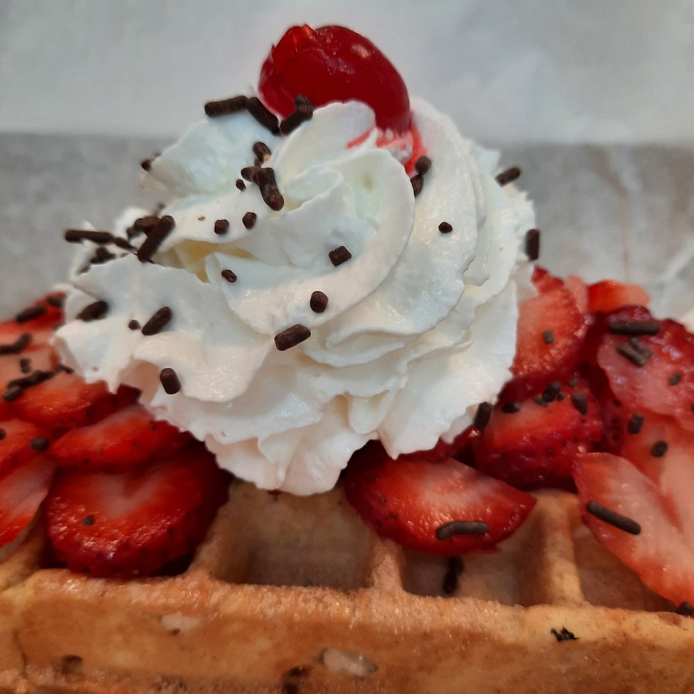 Paper moon waffle