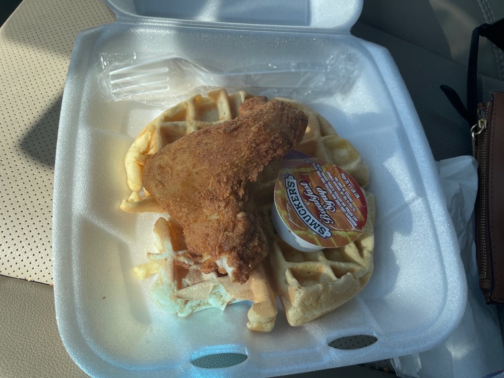 Groovy Chicken And Waffles