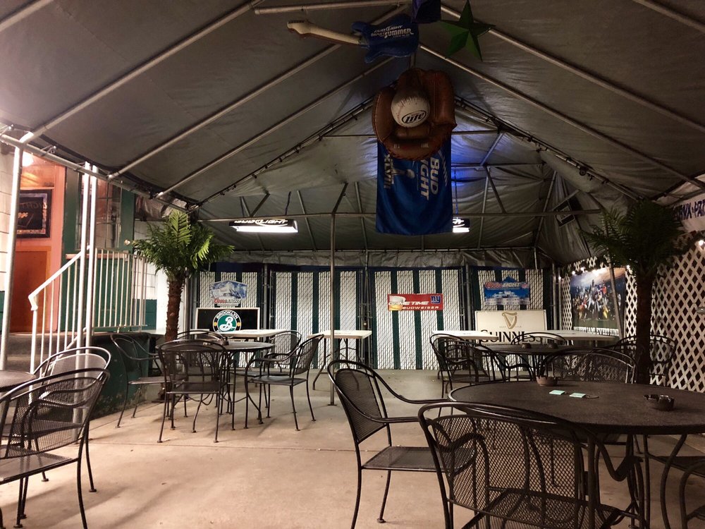Large Covered Outdoor Area With 5 Beer Pong Tables Yelp