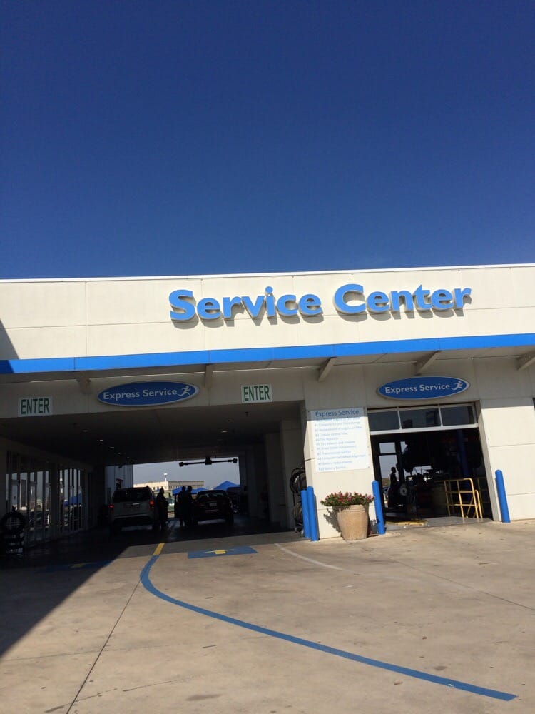 Only service center my car will ever see on this town. - Yelp
