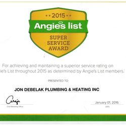 Plumbers In Elm Grove Yelp Jon Debelak Plumbing Heating