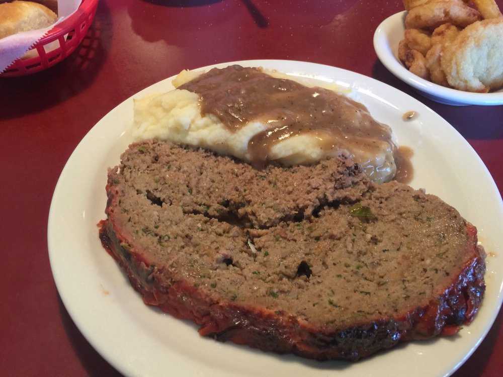meatloaf and mashed potatoes restaurant