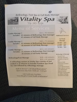Vitality Spa 5925 S University Blvd Greenwood Village Co Mage Reviews