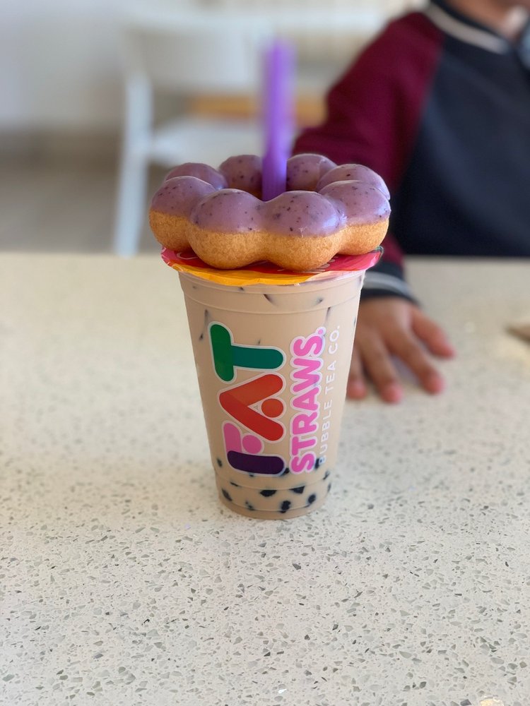 Fat Straws Boba & Mochi Donuts