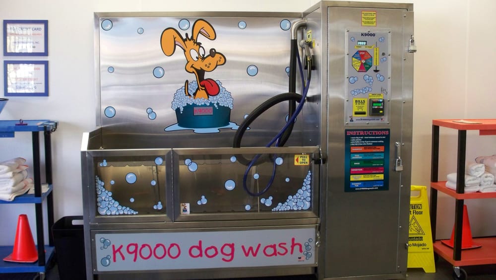 The stateofthe art TruBlu K9000 Vended SelfServe Dog Wash Yelp