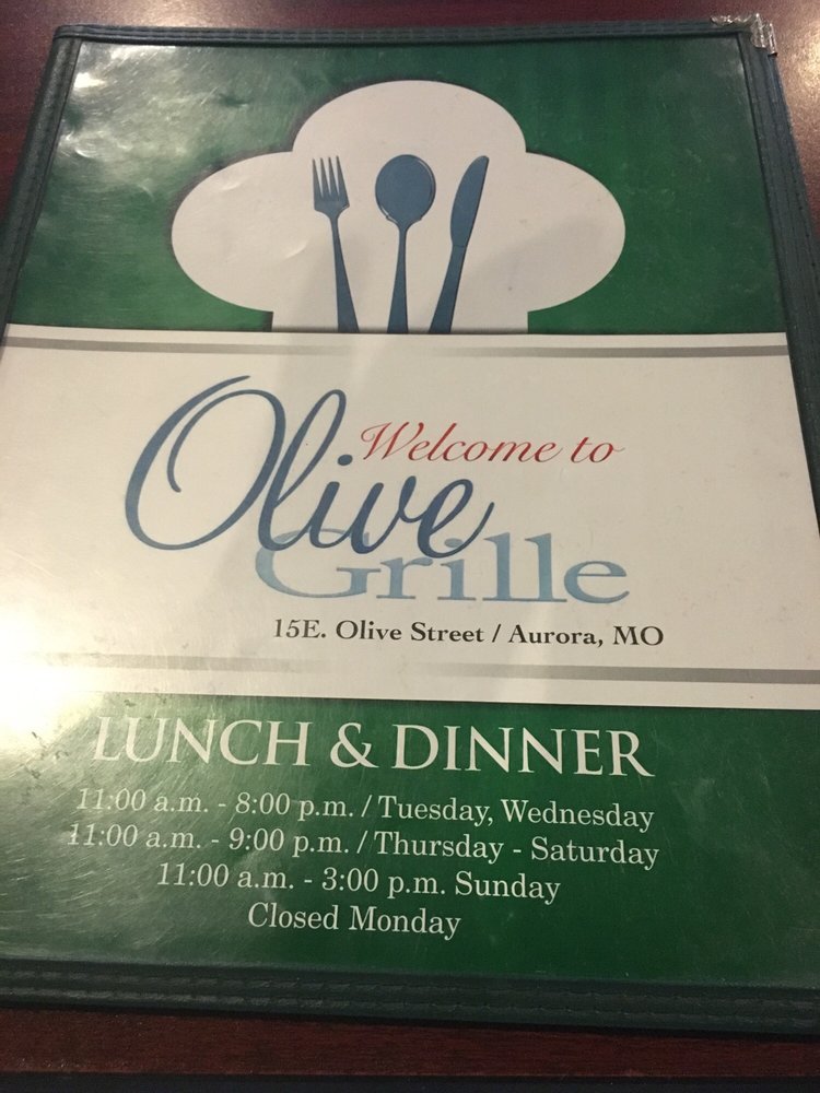 Olive Grille American (Traditional) 15 E Olive St, Aurora, MO