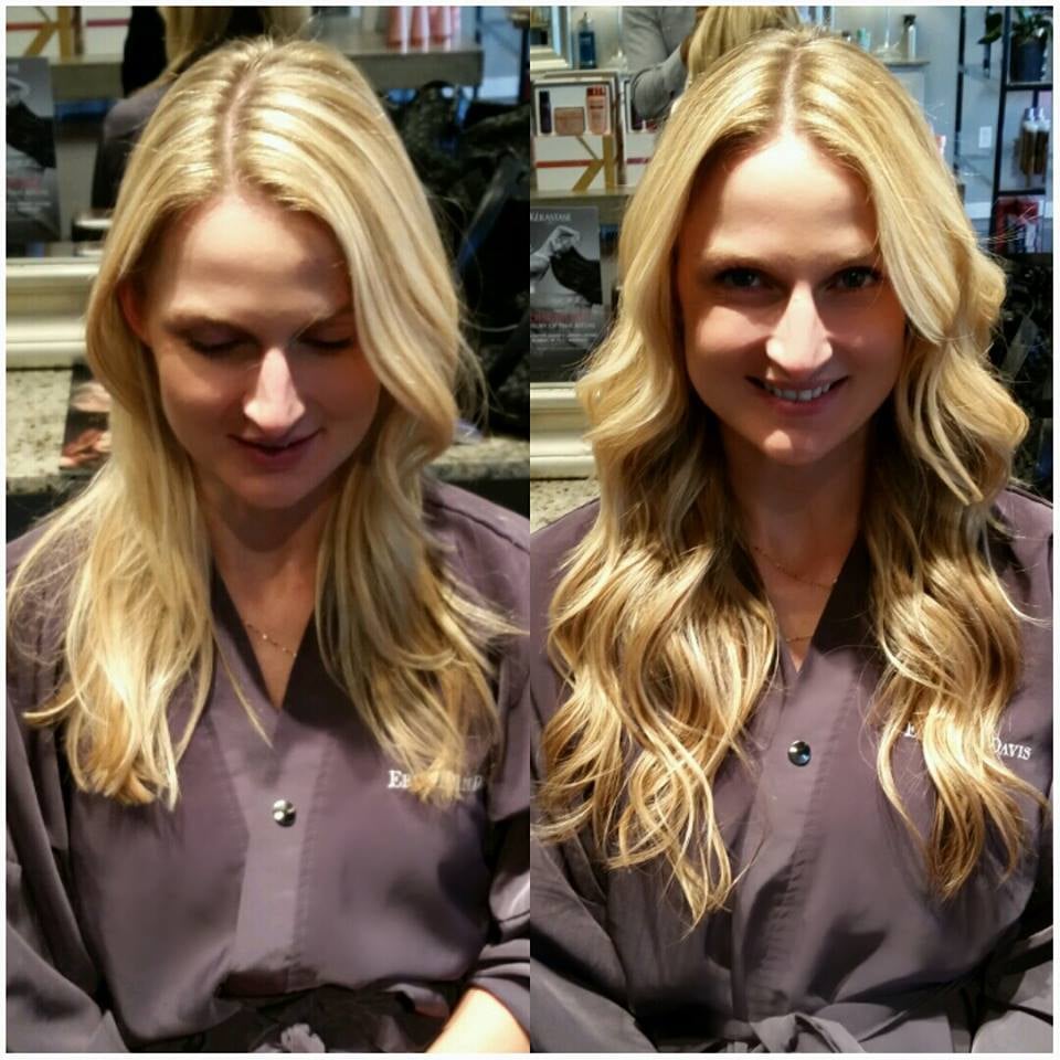 Balayage Highlights And Platinum Seamless Hair Extensions By Erik Photo Of Erik Alan Davis Salon Fort Lauderdale Fl United States Balayage