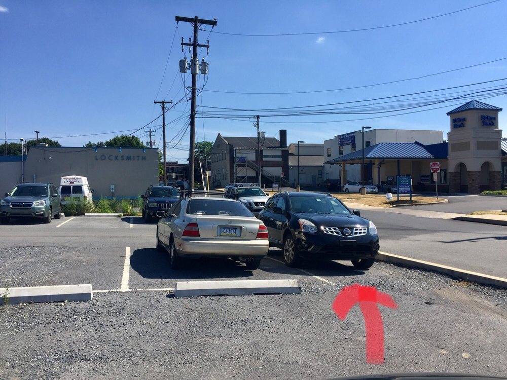 Parking Lot across from Amtrak