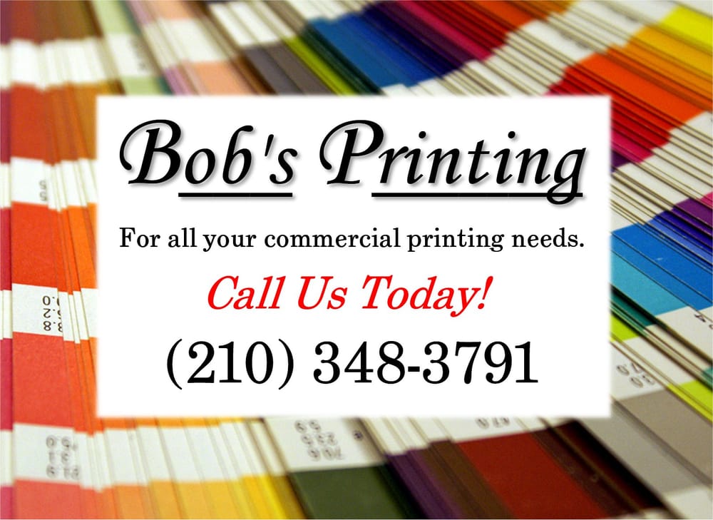 Bob’s Printing 11 Photos Printing Services 1626 Fredericksburg Rd