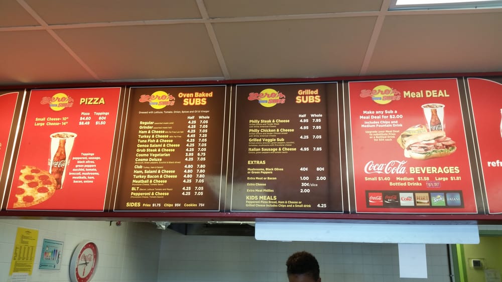 Zero’s Subs Order Food Online Sandwiches 6509 Auburn Dr