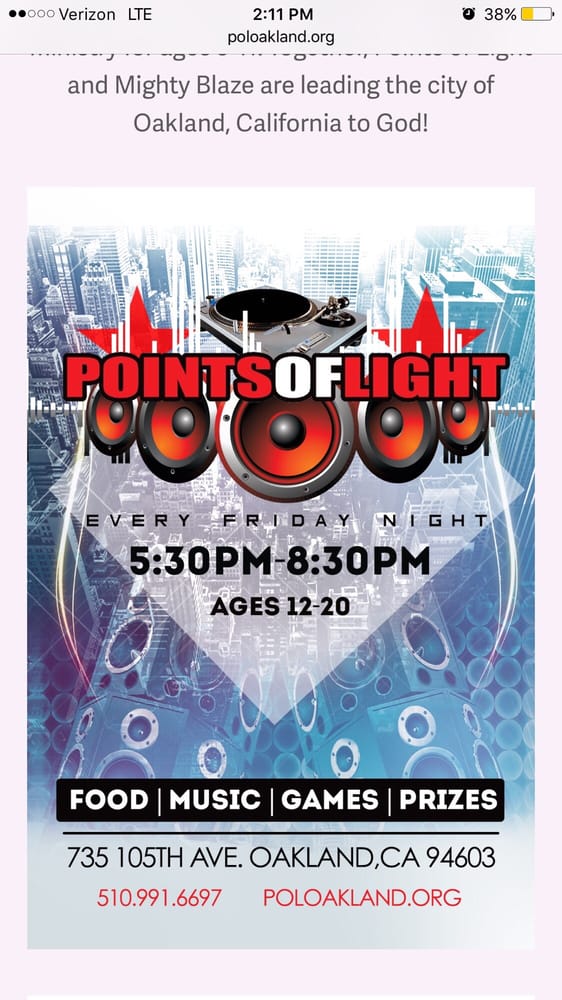 points of light mighty blaze community service non profit 735 oakland flyers 60 days