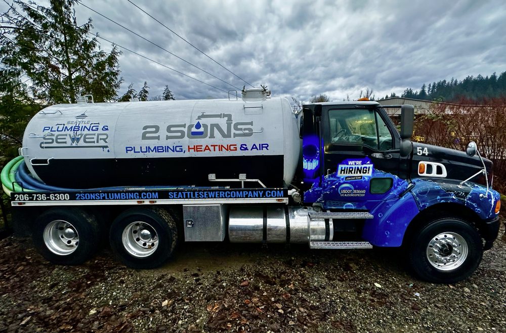 2 Sons Plumbing, Sewer, Septic, Electric, Heating & Air