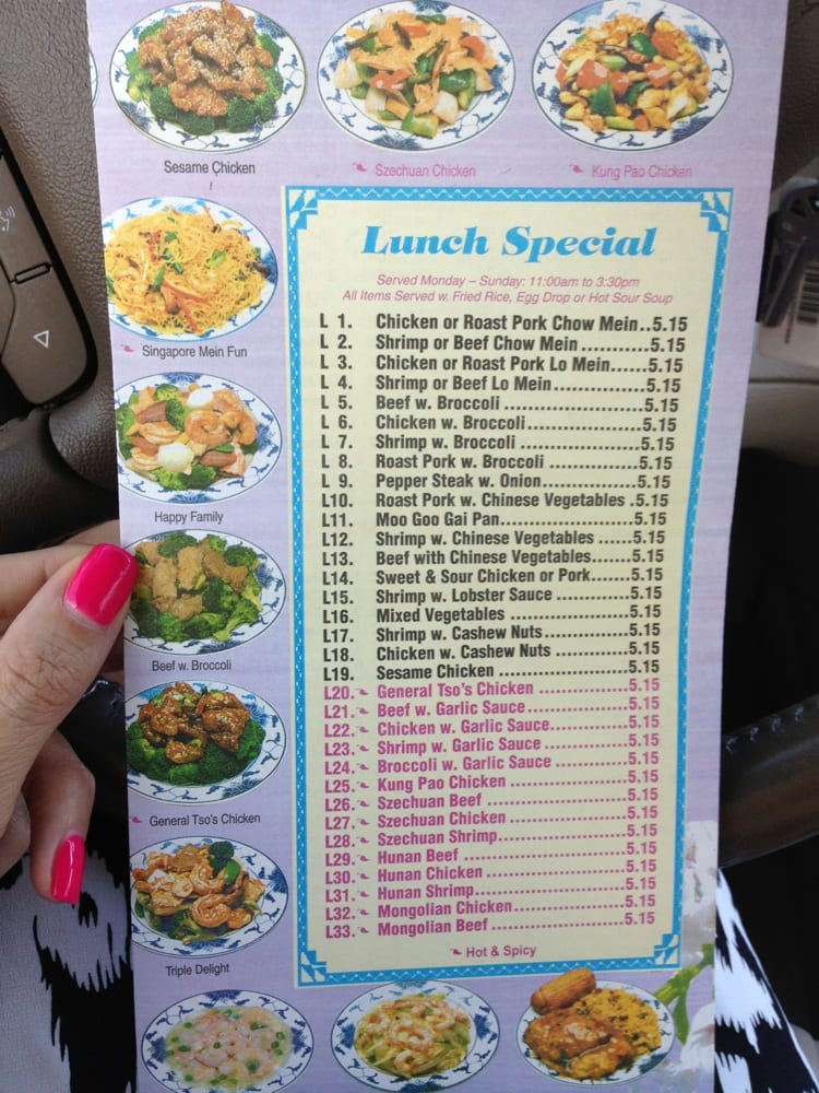 Jiang Yuan Chinese Restaurant Chinese 2201 W Willow Rd Enid, OK