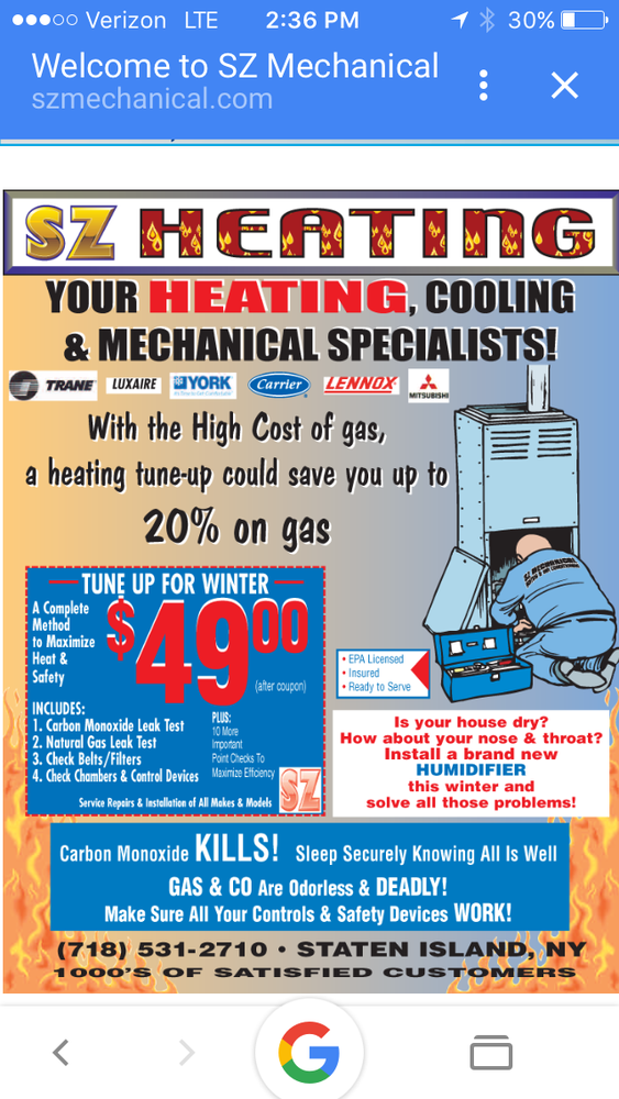image of business S.Z. Mechanical