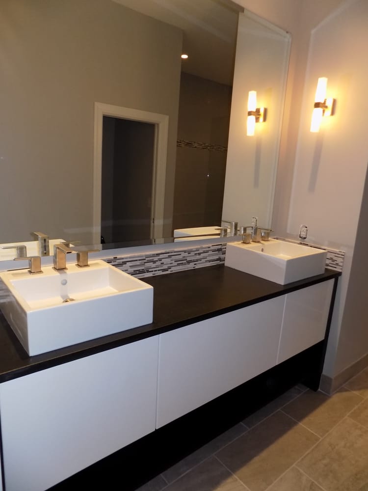 Modernized Multi Sink Bathroom Vanity With Granite Counter Top Yelp Photo Of Interior Arts Savannah Ga United States Modernized Multi Sink
