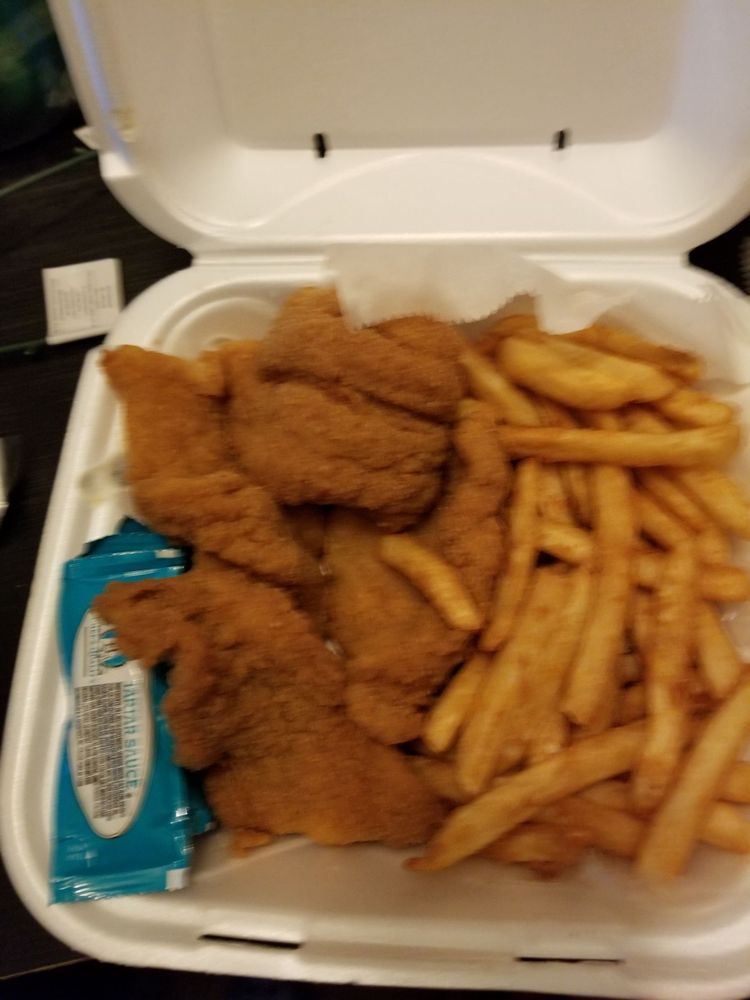 Ocean splash fish and chicken