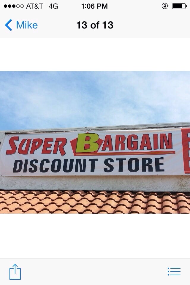 Super Bargain Discount Store CLOSED Discount Store 652 E 6th St