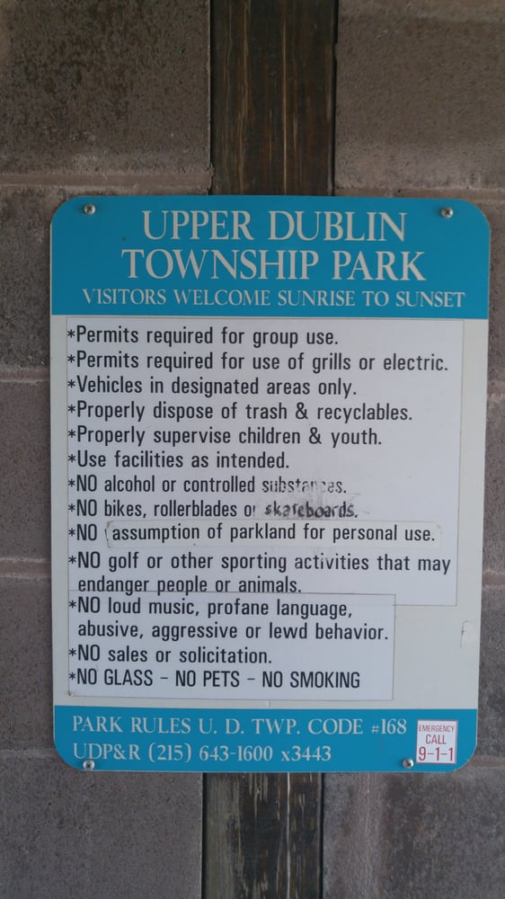 Mondauk Common Park Parks 1451 Dillon Rd, Ambler, PA Phone Number