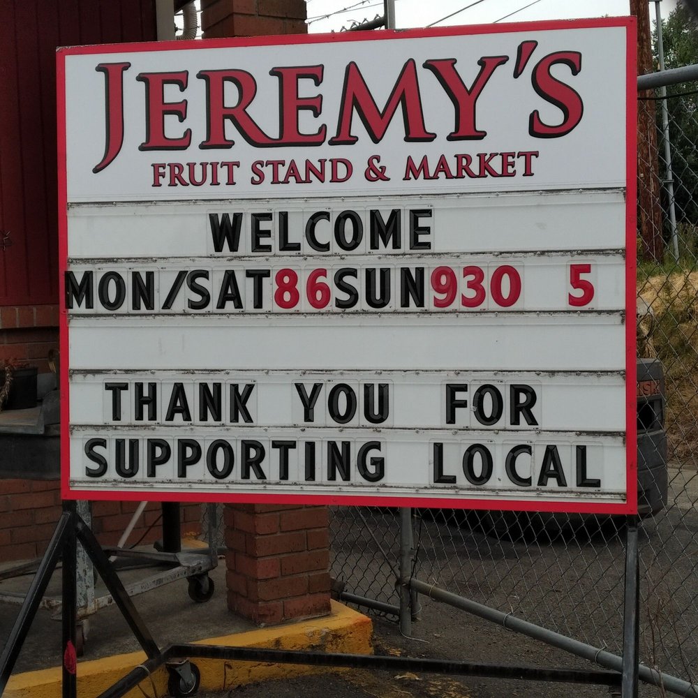 Jeremy's Fruit Stand And Market