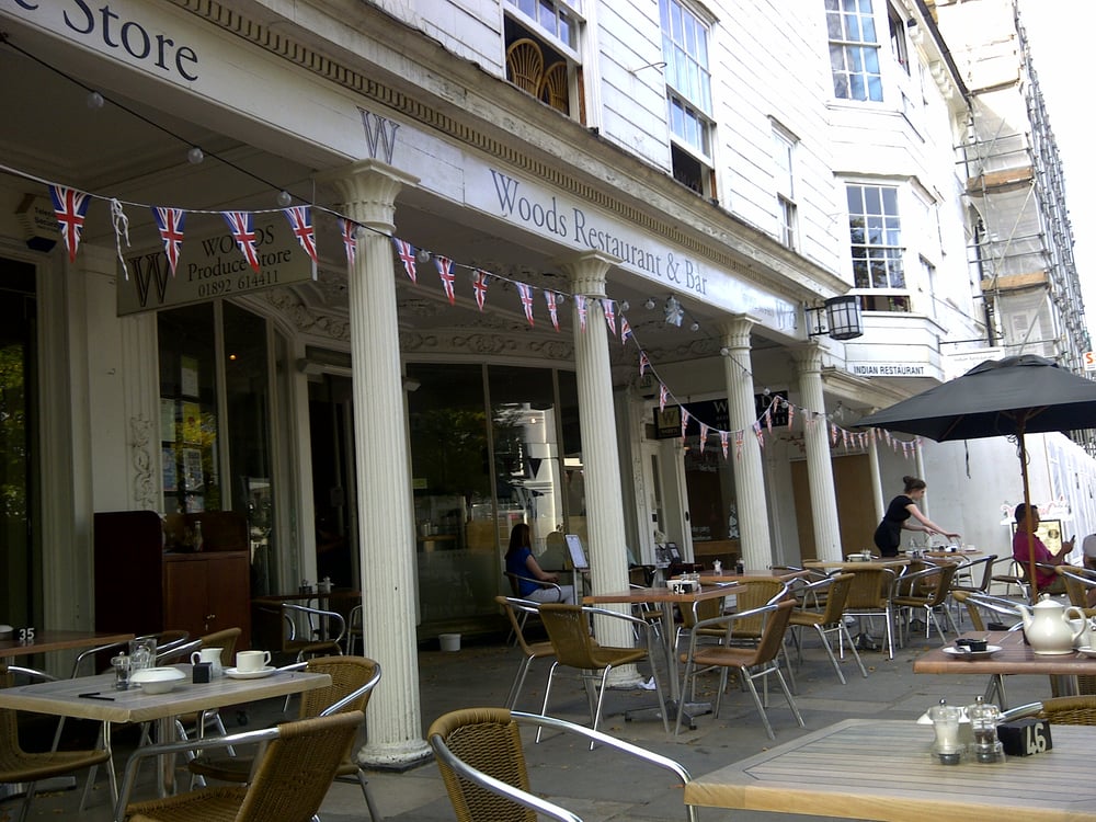 Woods Restaurant 6264 The Pantiles, Tunbridge Wells, Kent, United