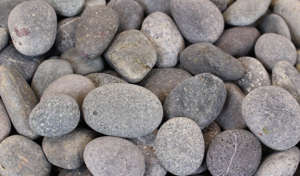 Exotic Pebbles and Glass