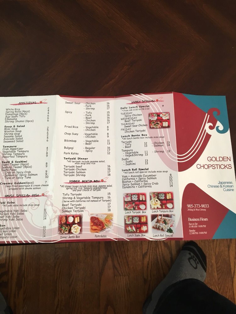 Golden Chopsticks Japanese 20king Street W, Cobourg, ON