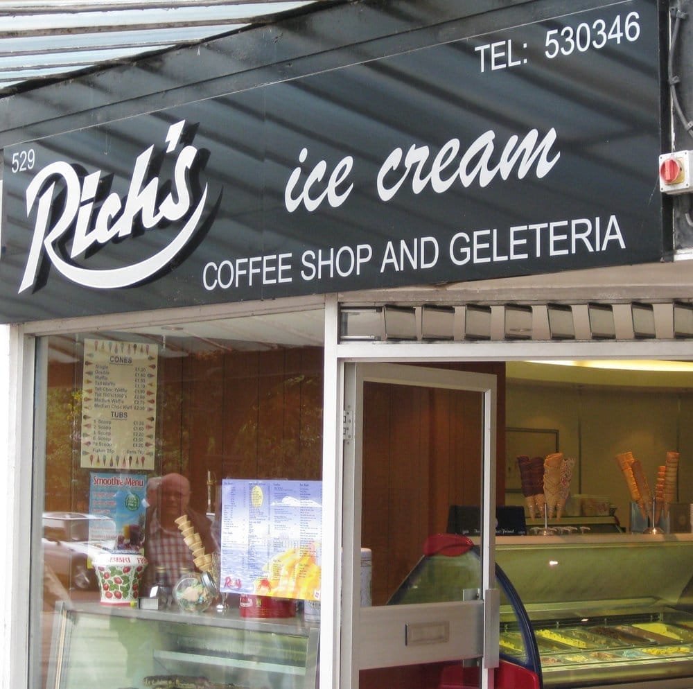 Rich’s Ice Cream Ice Cream & Frozen Yogurt 529 Lord St, Southport