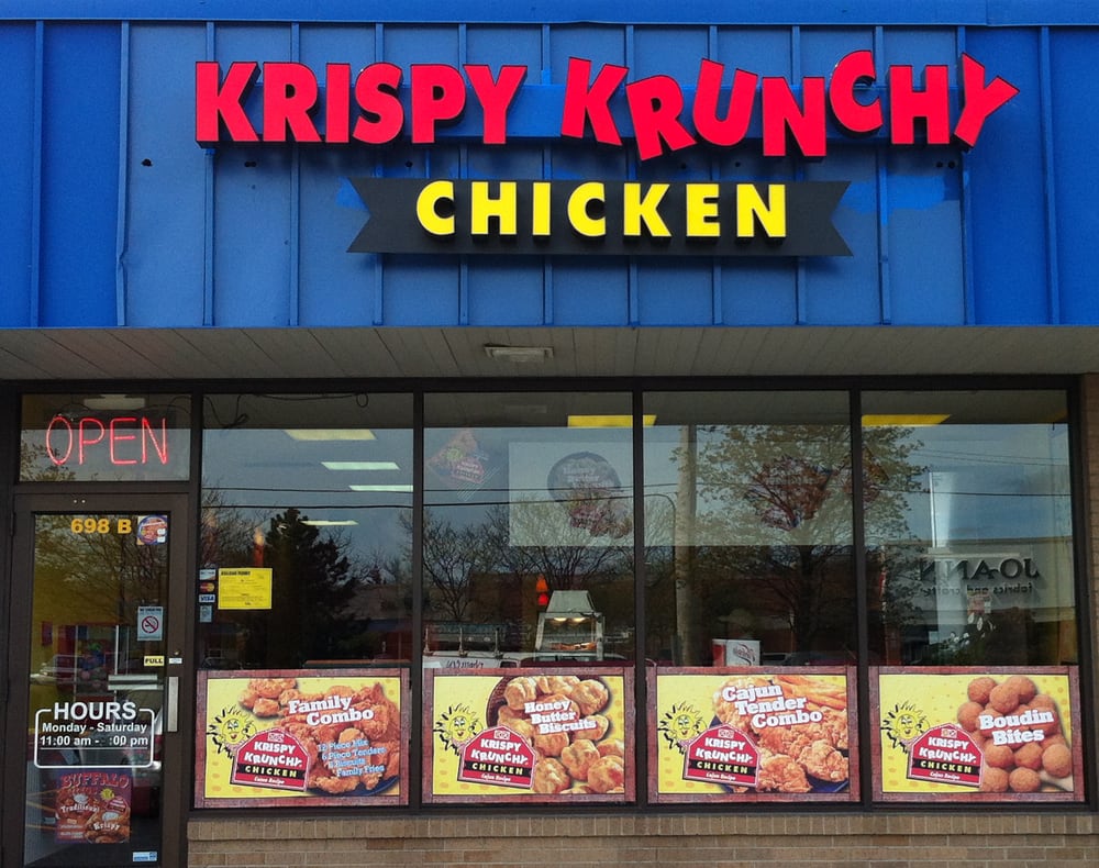 Krispy Krunchy Chicken CLOSED American (New) 698 S Barrington Rd, Streamwood, IL, United