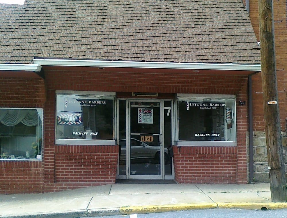 Intowne Barber Shop Barbers 7 Water St, Thurmont, MD Yelp