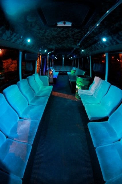 Camo Party Bus
