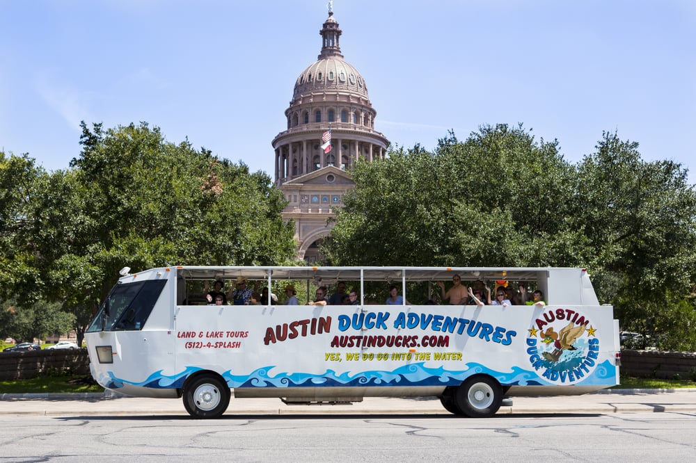 duck boat tours austin tx