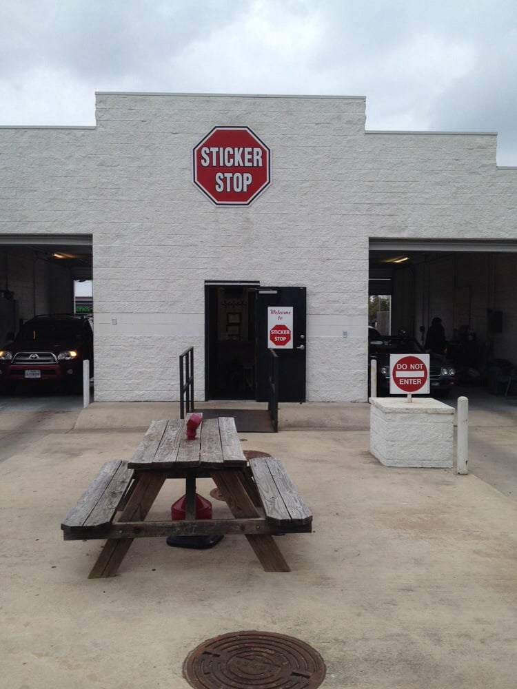 Sticker Stop 55 Reviews Smog Check Stations 12212 RR 620, Austin, TX Phone Number Yelp
