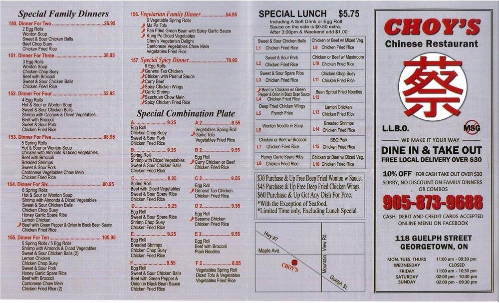 Choy's Chinese Restaurant