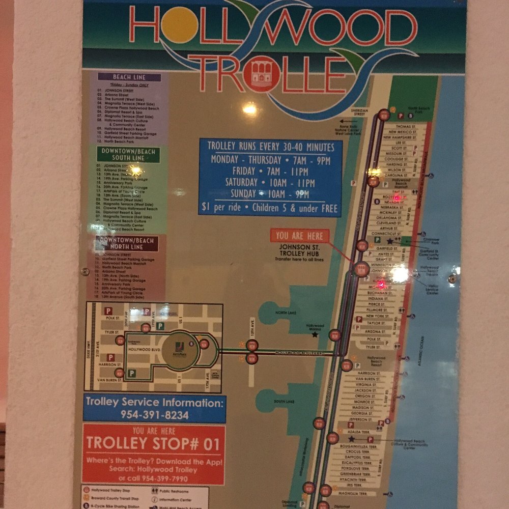 Hollywood Trolley Public Transportation Hollywood, FL Phone